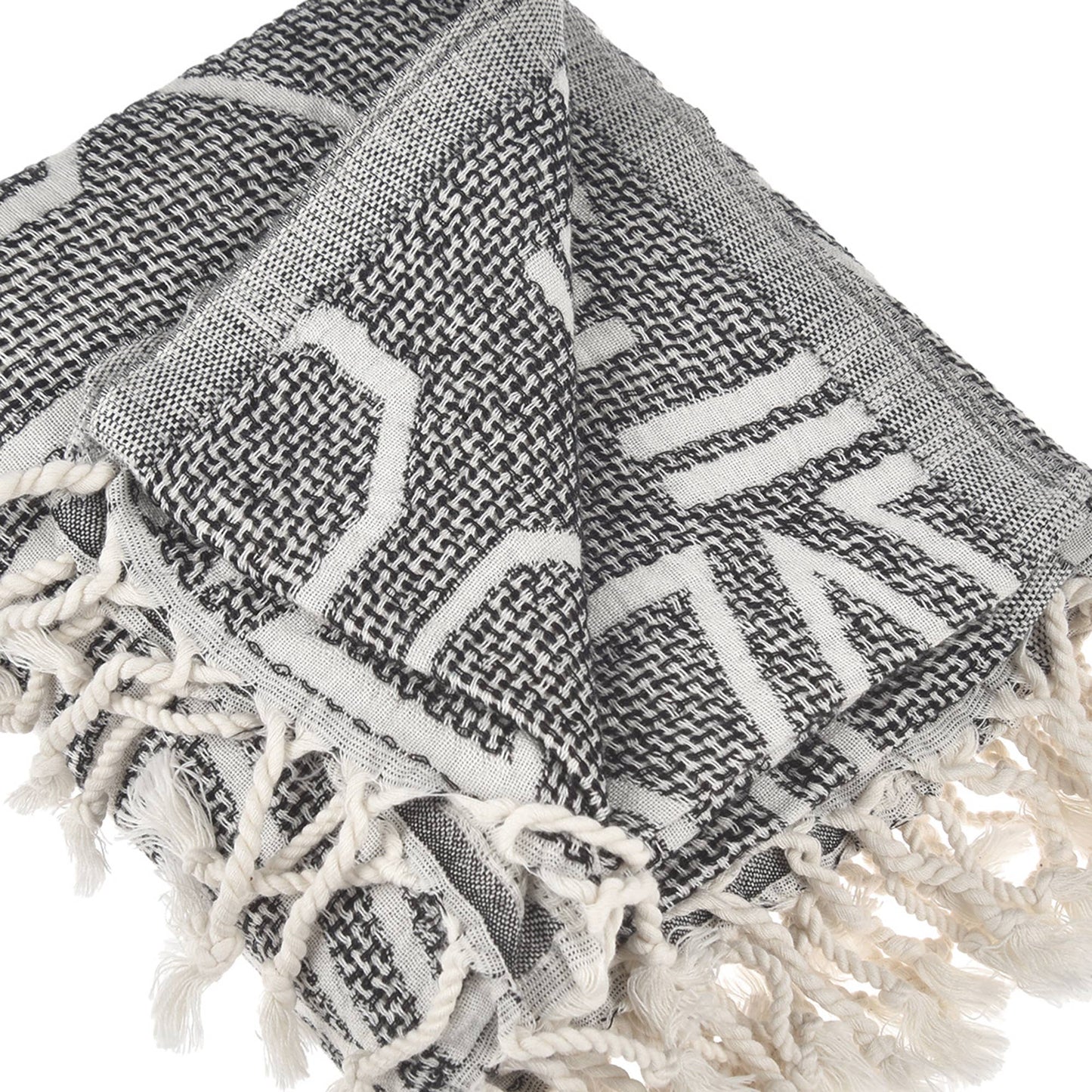 *Exclusive Geos Peshtemal Pure Cotton Beach Towel