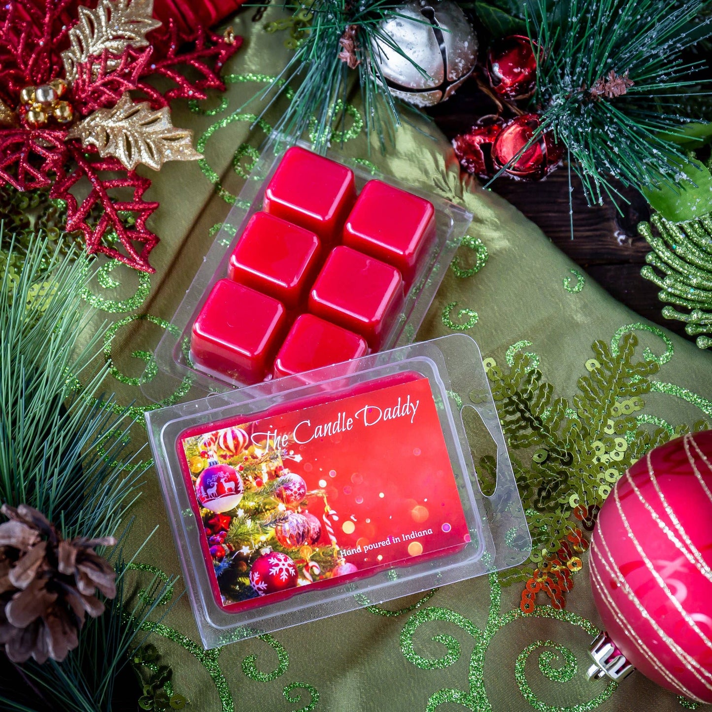 Christmas Scented Wax Melt- Winter Chritmas Day Scented 2 oz: 1 Pack of Wax Melts