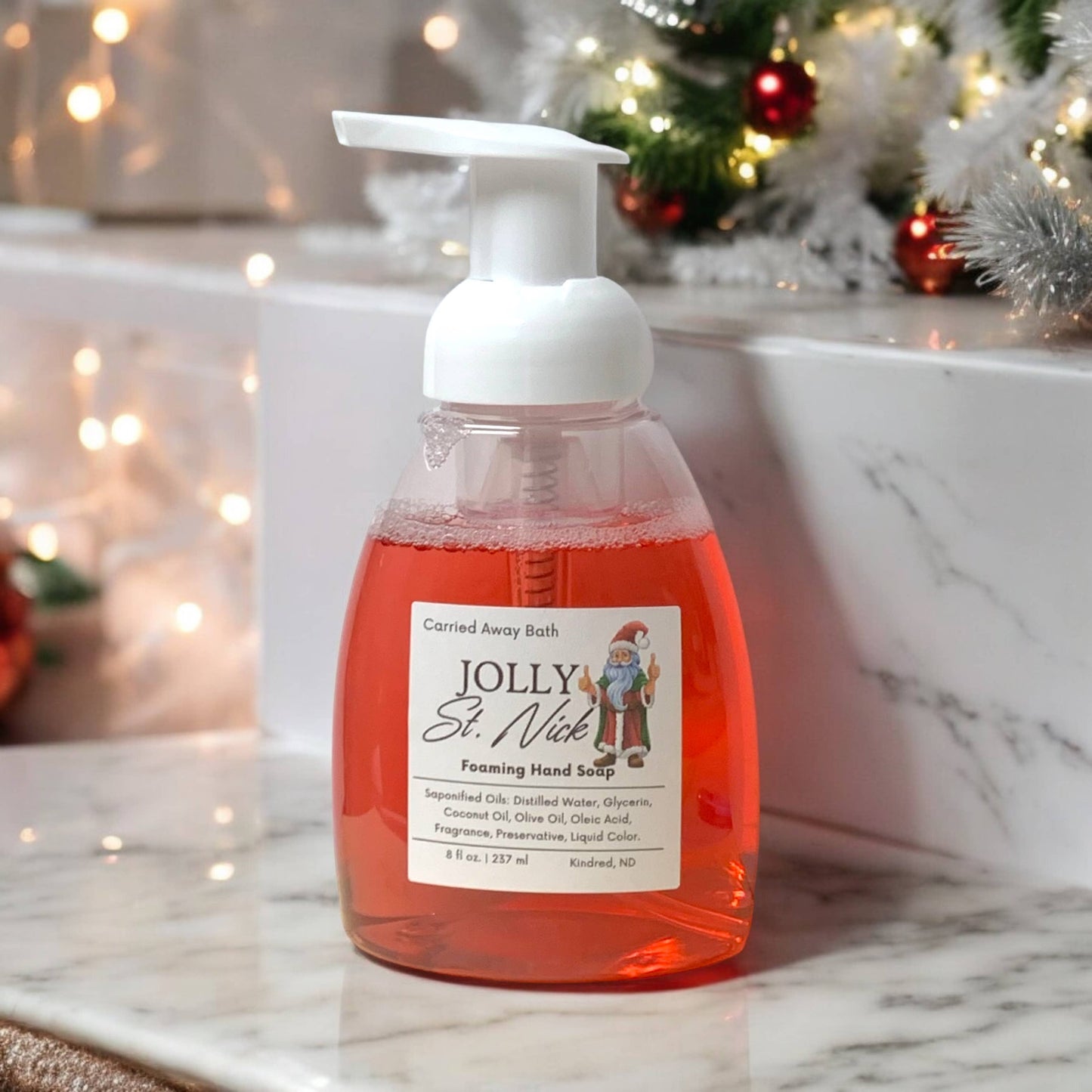 Holiday Jolly St. Nick Foaming Hand Soap