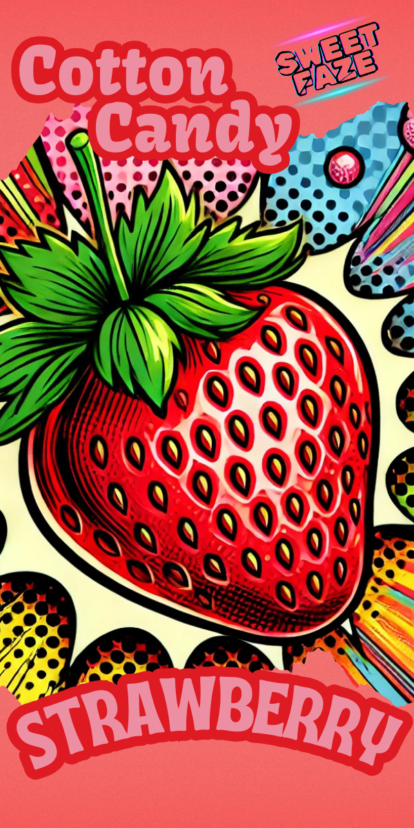 Handmade Strawberry Cotton Candy - Wholesale
