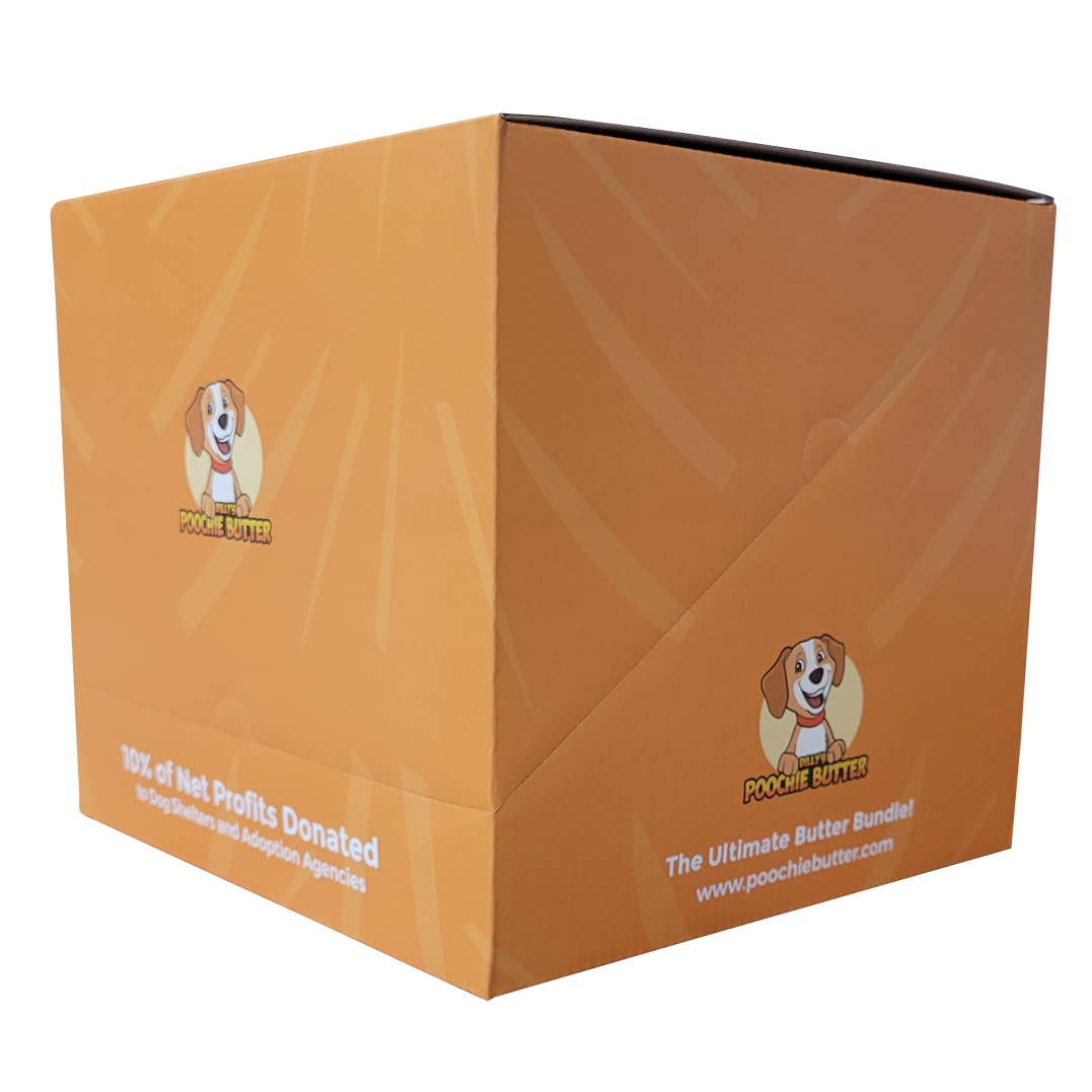 6 Dog Squeeze Packs + 6 Lick Mats
