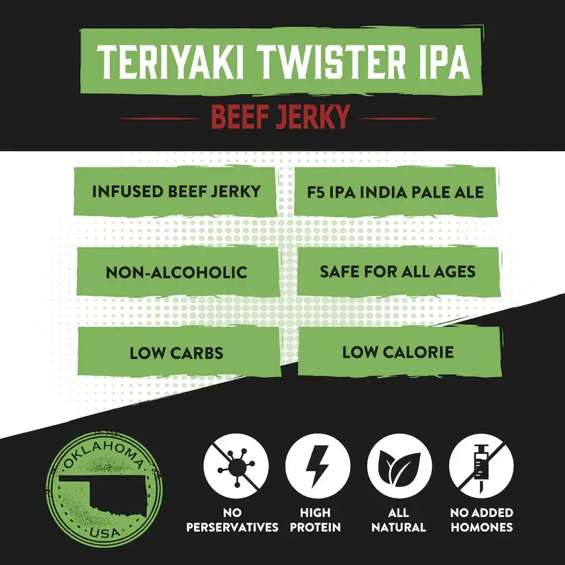 Teriyaki Twister IPA Jerky