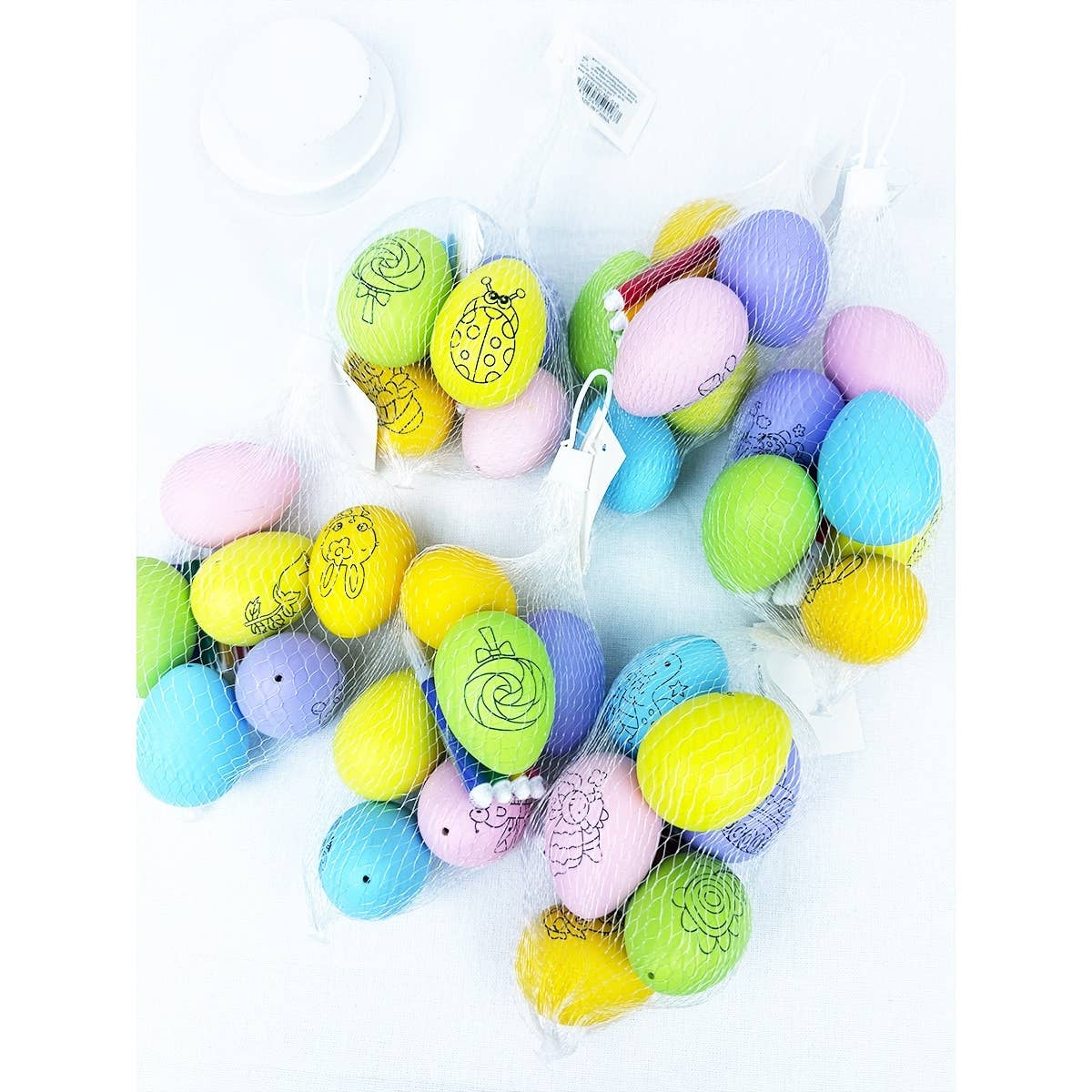 DIY Colored Easter Egg with Markers