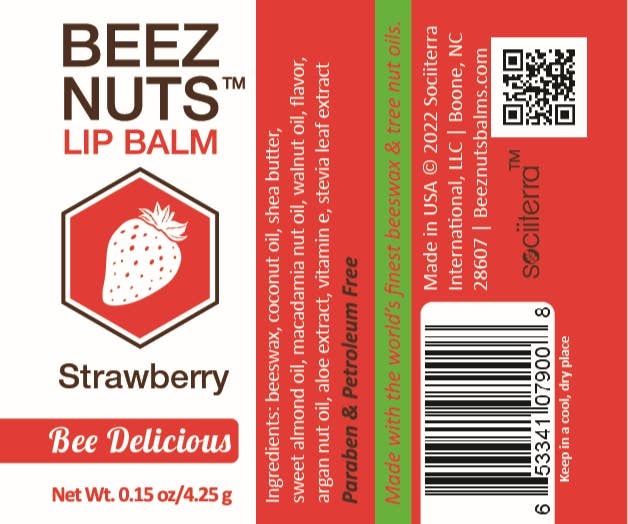 Strawberry Lip Balms