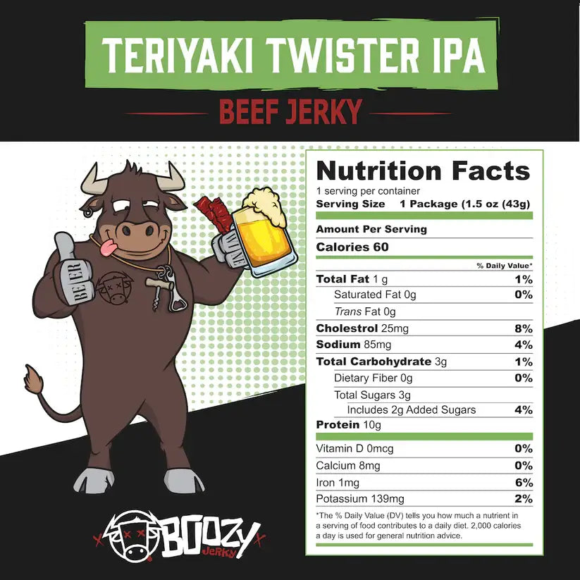 Teriyaki Twister IPA Jerky
