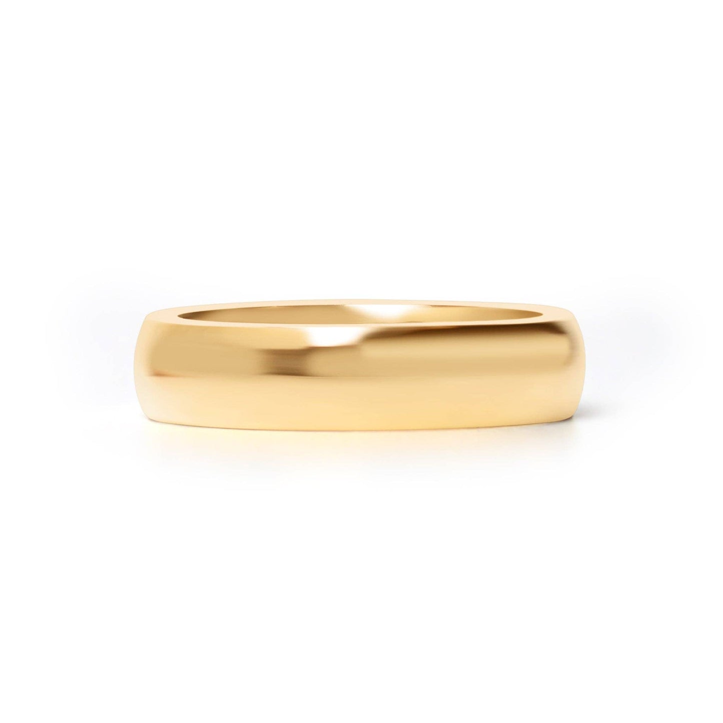 Stainless Steel Blank Gold Ring
