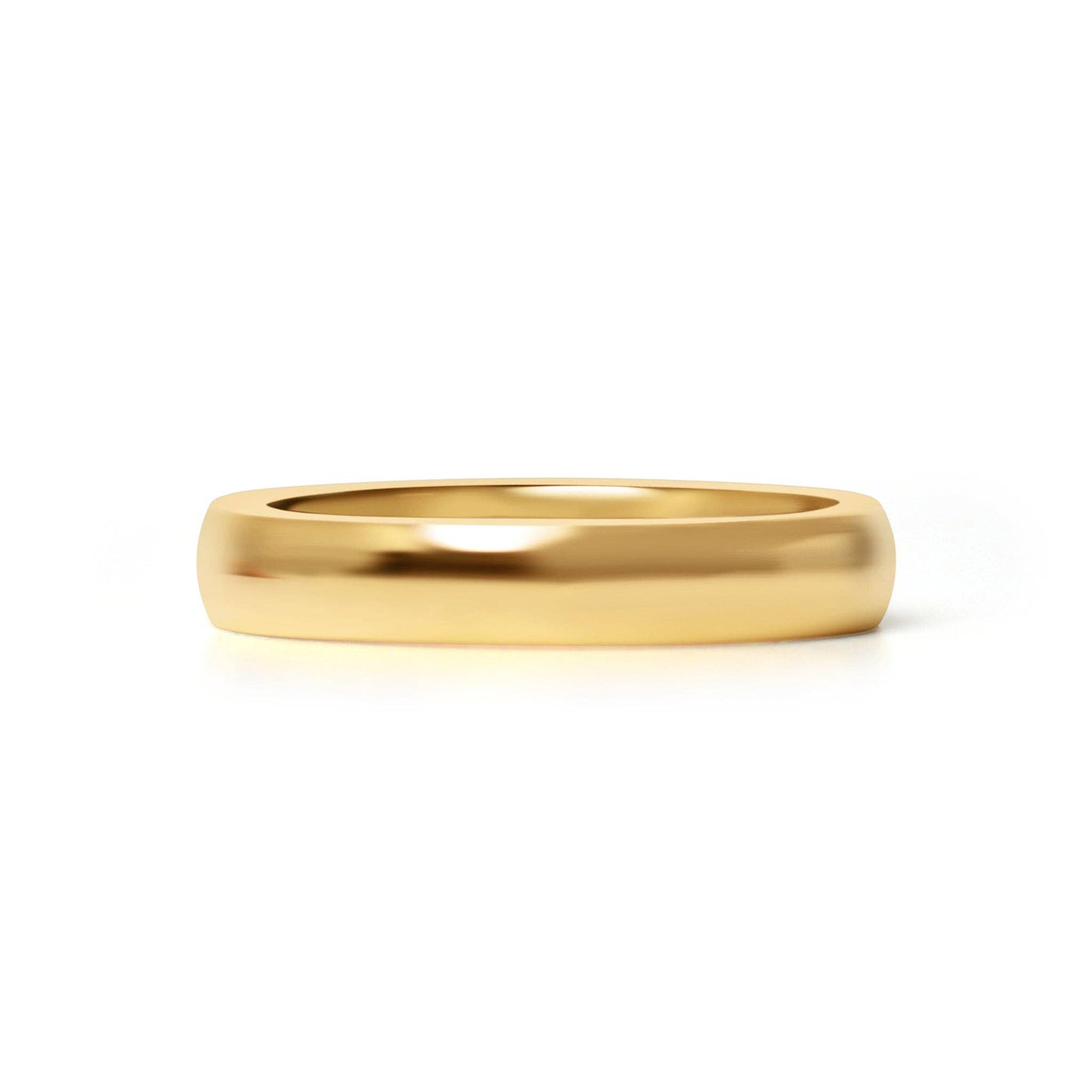 Stainless Steel Blank Gold Ring