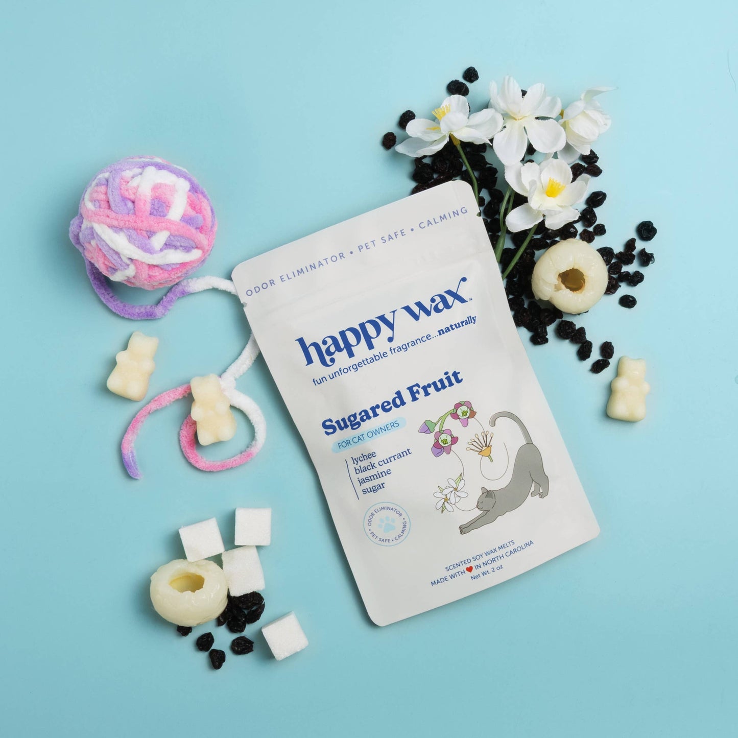 Sugared Fruit Pet Wax Melts for Pet Owners (2 oz)