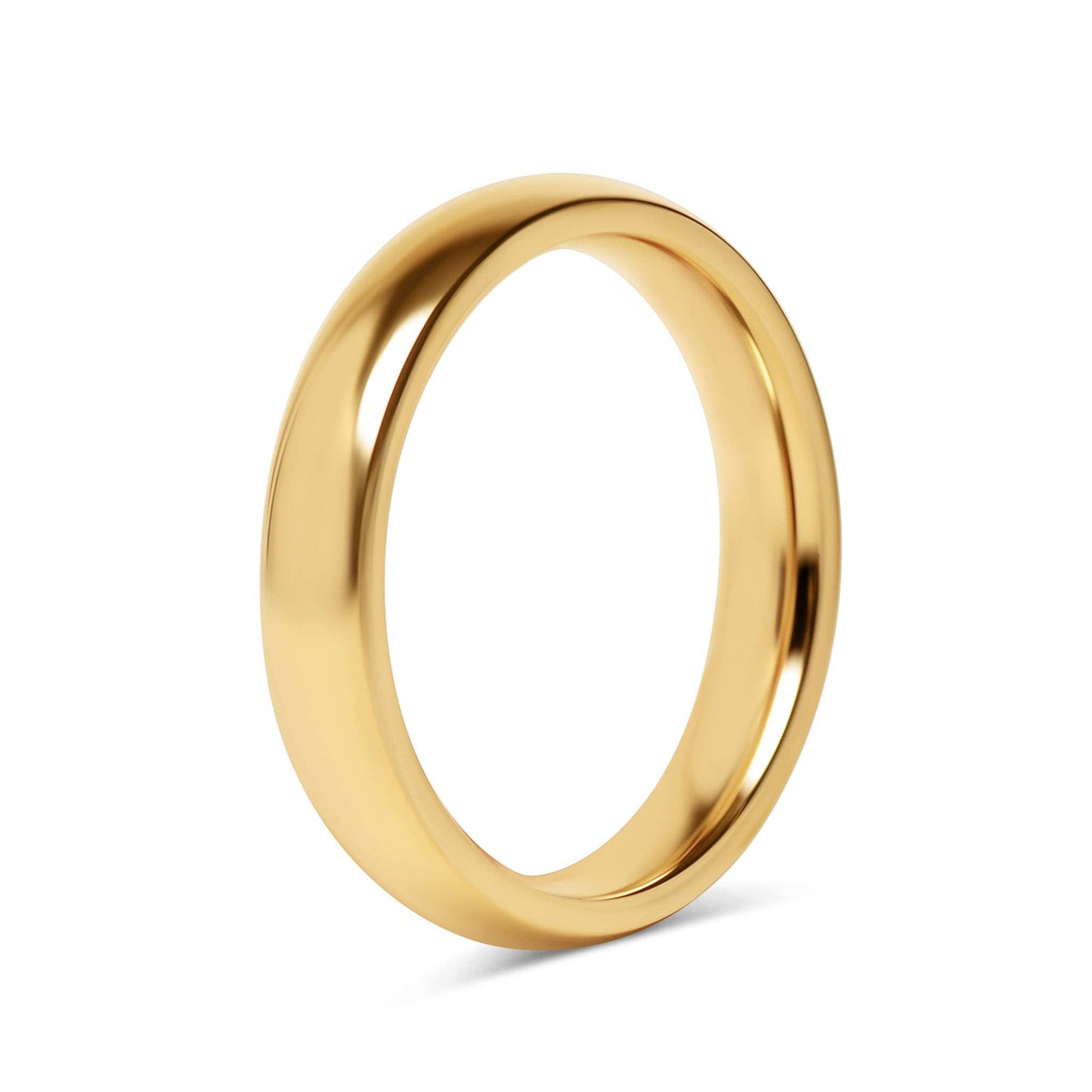 Stainless Steel Blank Gold Ring
