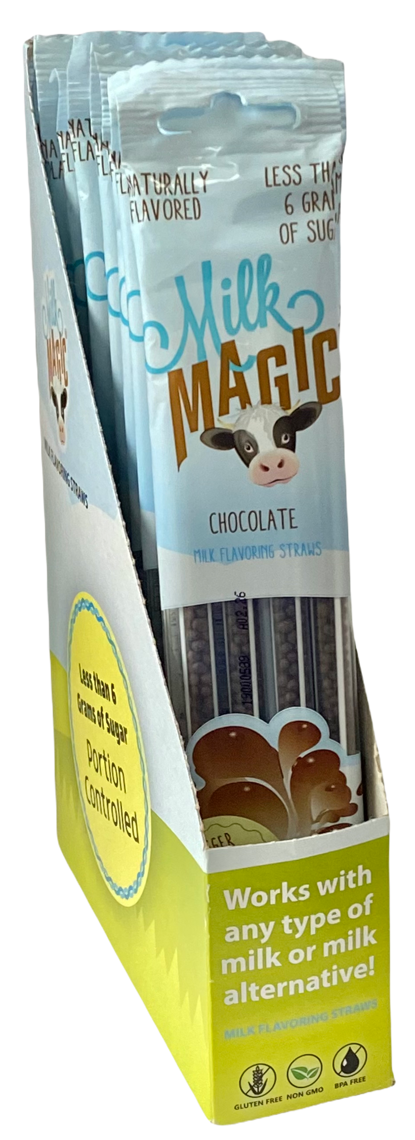 Milk Magic Chocolate Flavoring Milk Straws
