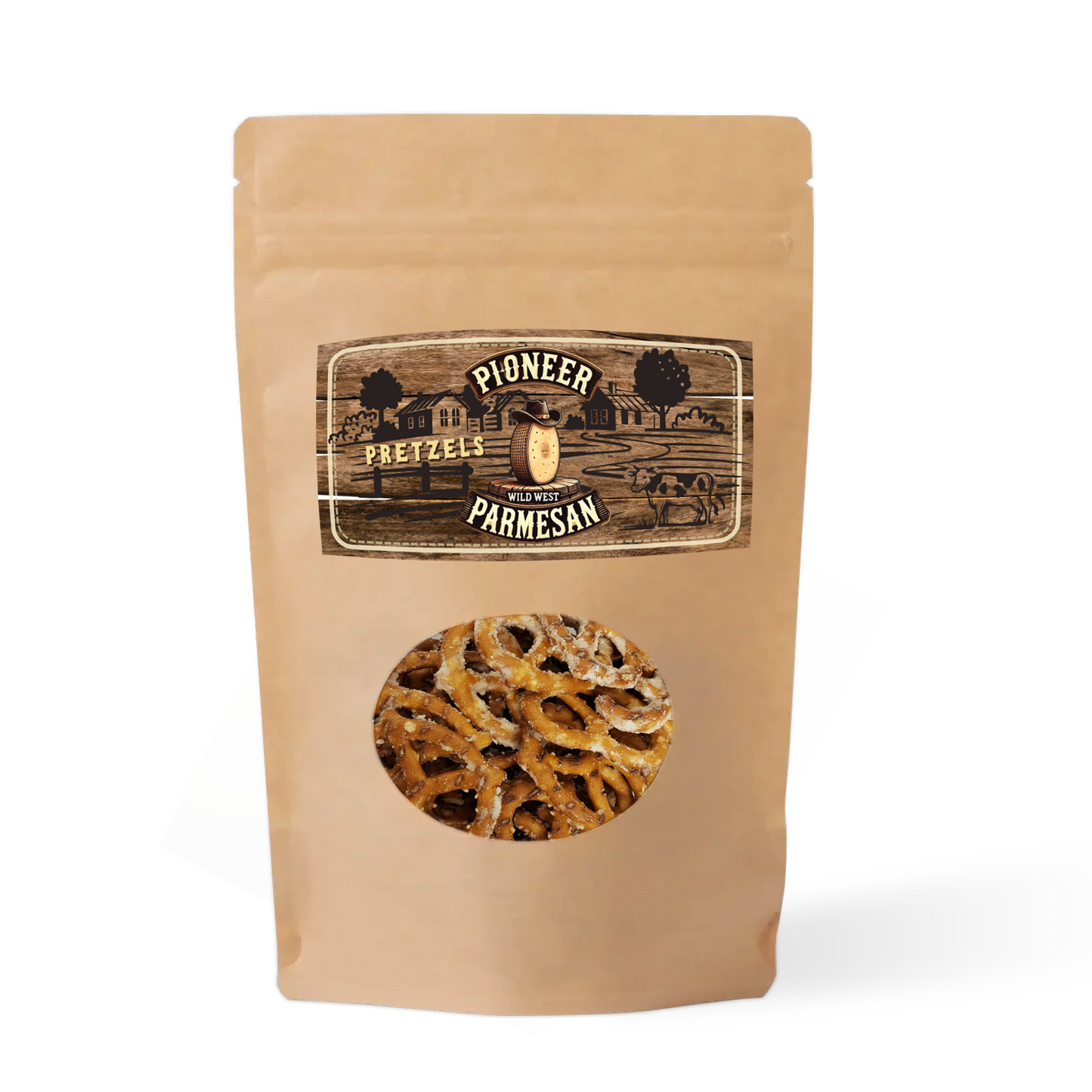 Gourmet Seasoned Pretzels - Parmesan 5oz Bag