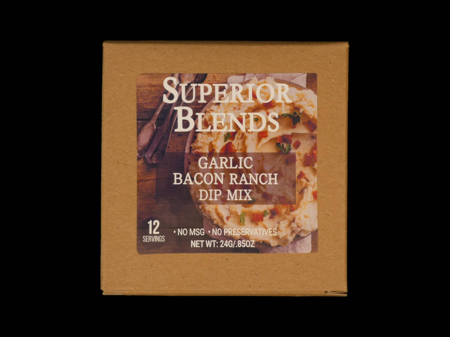 Garlic Bacon Ranch Dip Mix