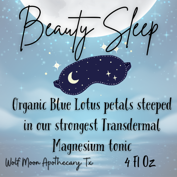 Blue Lotus Beauty Sleep + Magnesium + Transdermal Therapy