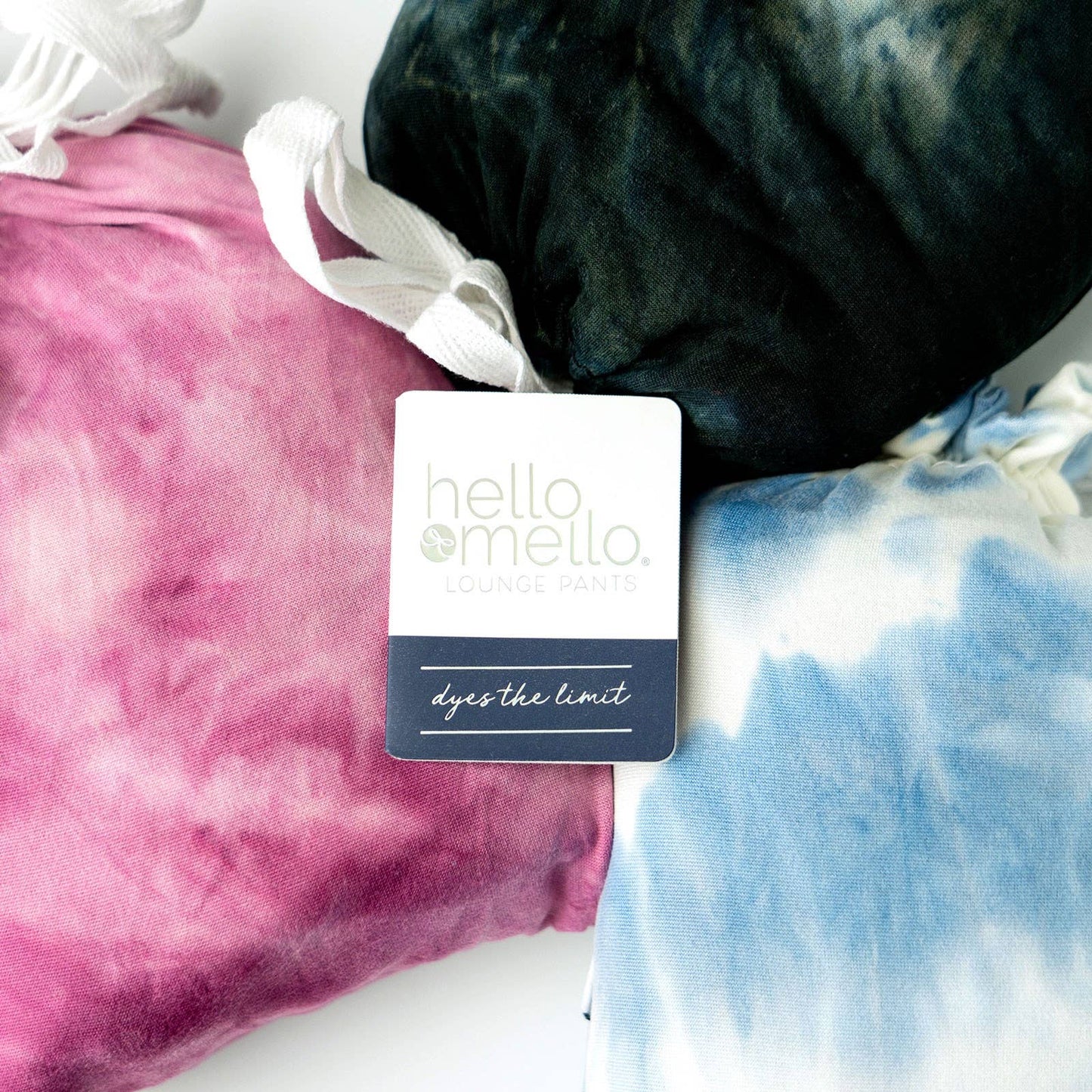 Hello Mello® Dyes The Limit Lounge Pants 2.0 Open Stock: Black / L/XL