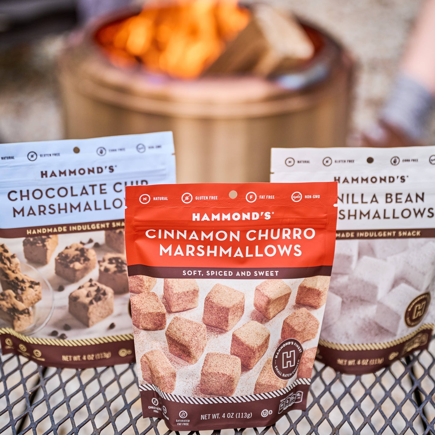 Handmade All-Natural Marshmallows - Caramel Pumpkin -4oz Bag