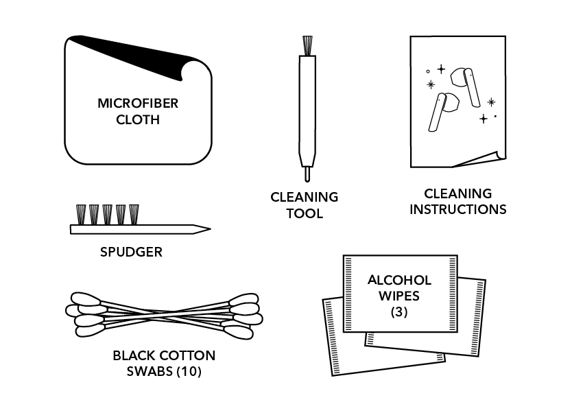 Earbud Detail Kit | Vegan Leather, Unique Tech Gifts