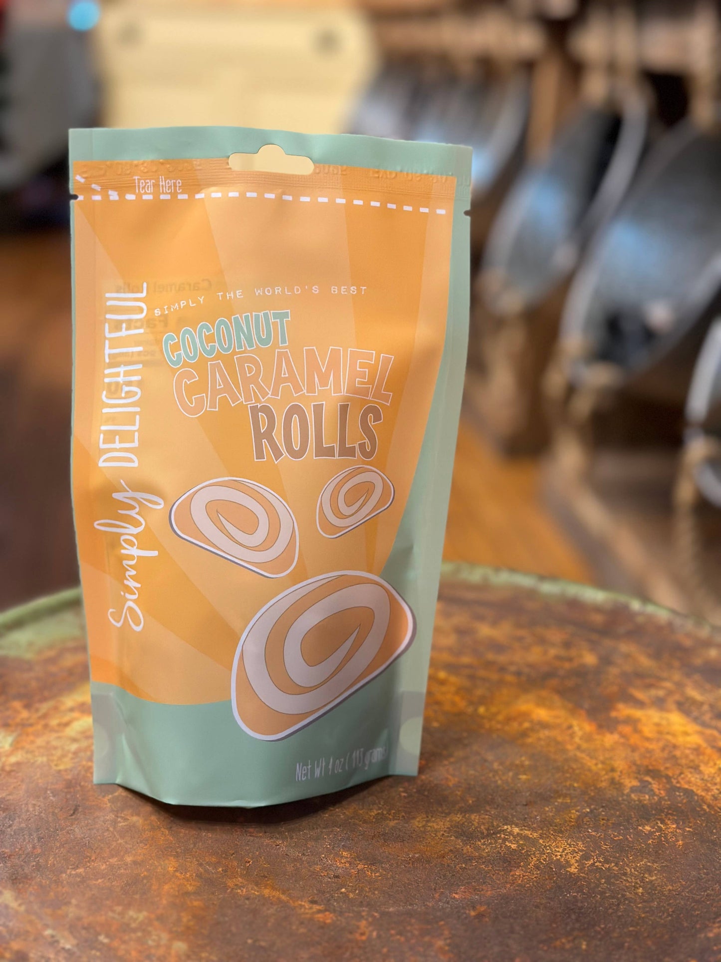 *Coconut Caramel Rolls