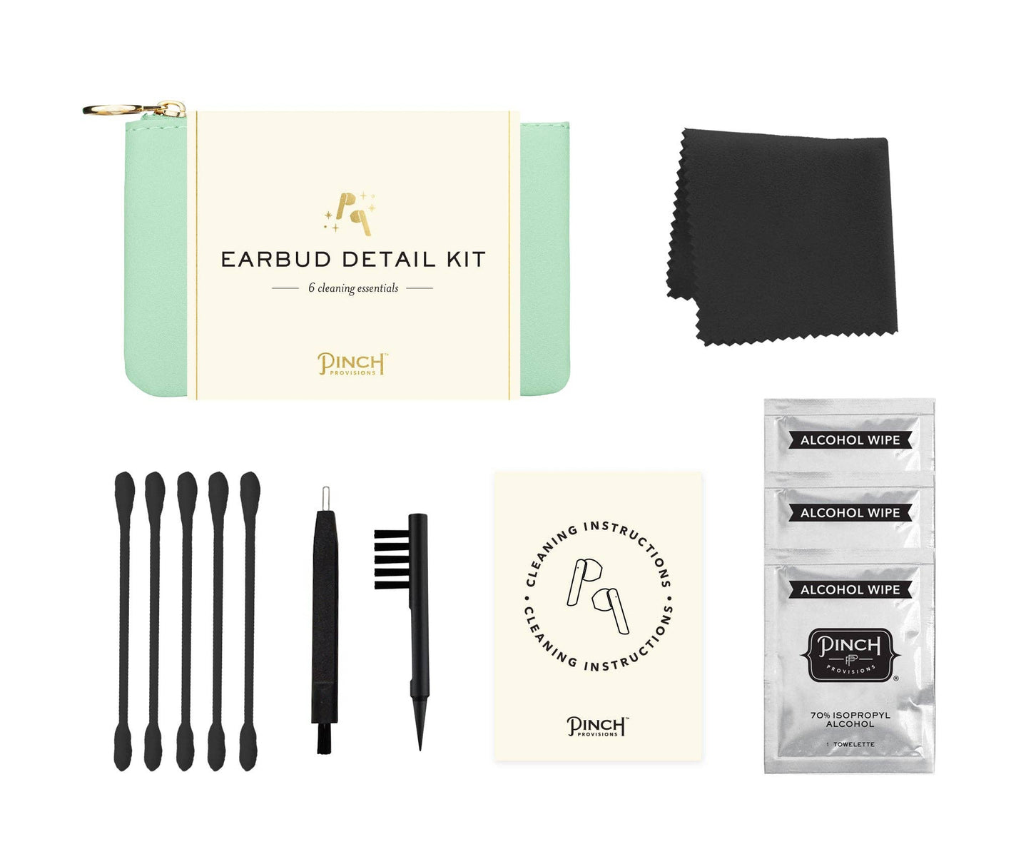 Earbud Detail Kit | Vegan Leather, Unique Tech Gifts