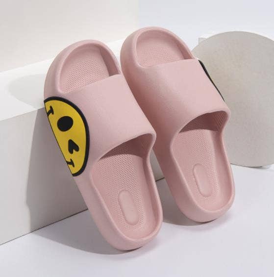 NON SLIP EVA COMFY HAPPY CLOUD SLIDES SLIPPERS | 40SP001