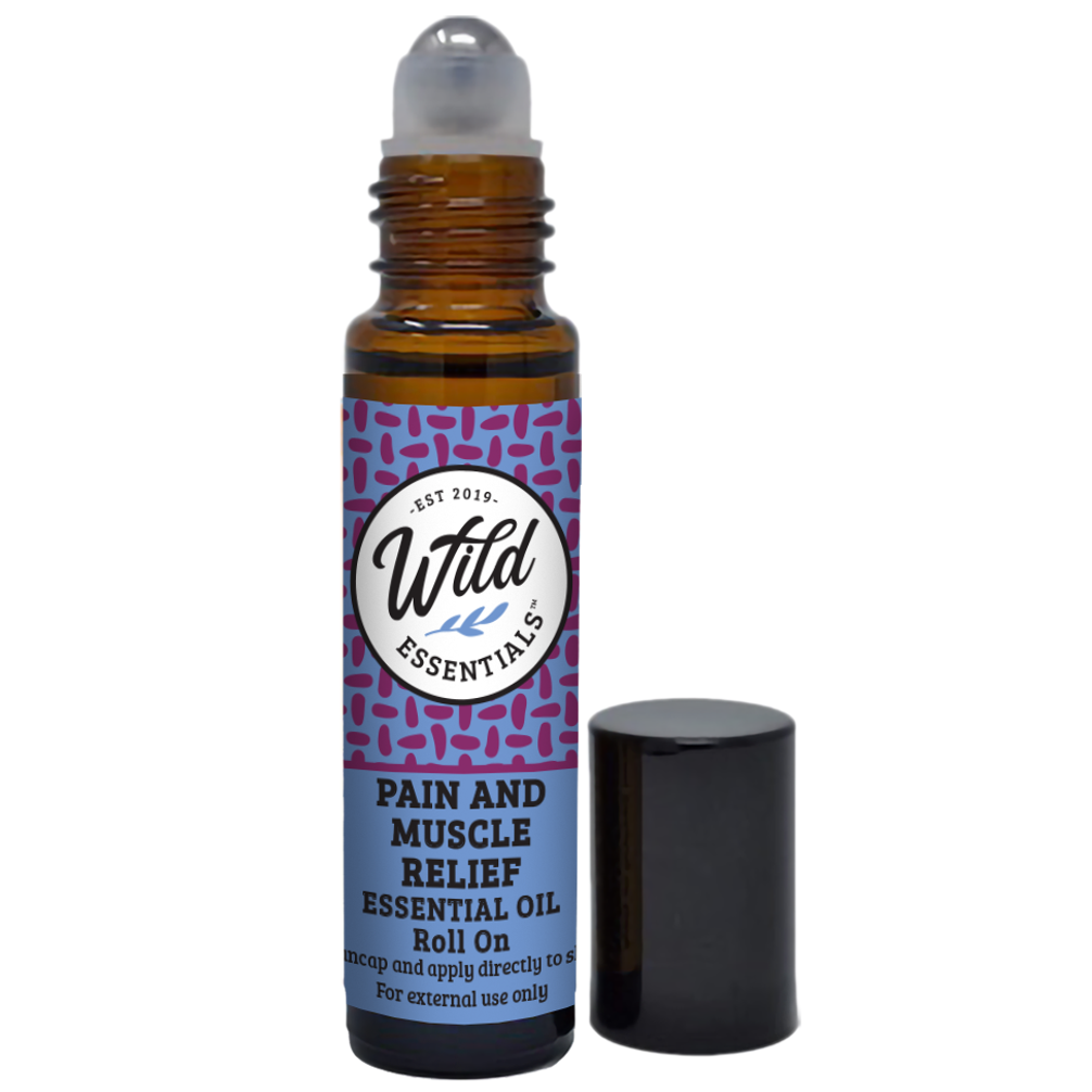 Pain & Muscle Relief Essential Oil Roll On - 10ml