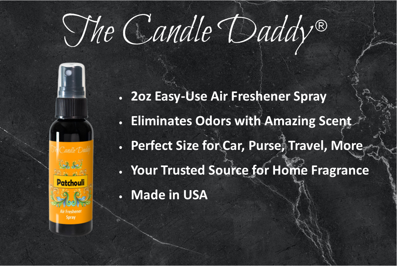 Patchouli 2fl oz Air Freshener Spray - Hippie Incense Aroma