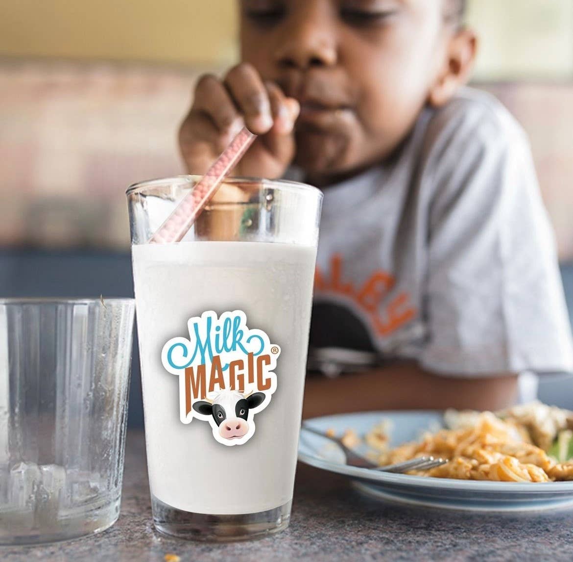 Milk Magic Strawberry Milk Flavoring Straws