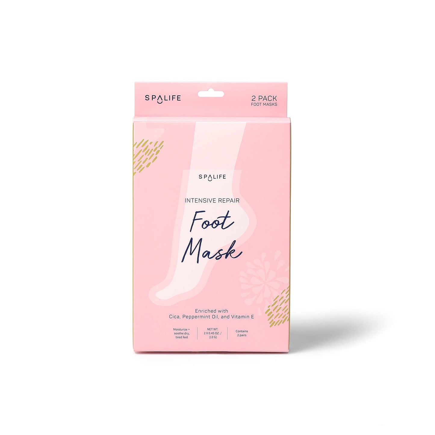Intensive Repair Foot Mask Cica, Peppermint Oil & Vitamin E: Single