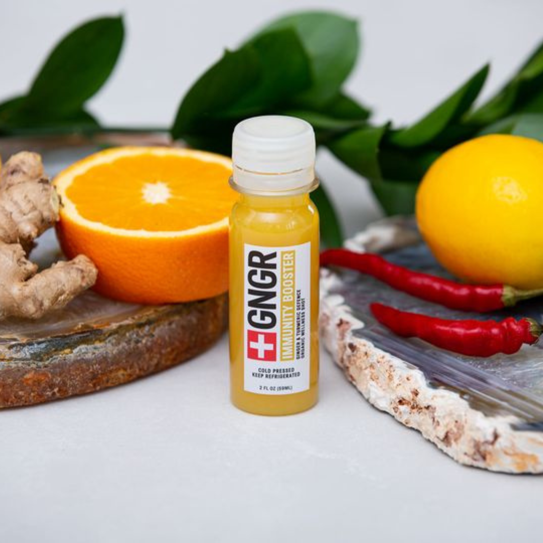 Immunity Booster Shot: Ginger & Turmeric, Immunity Support