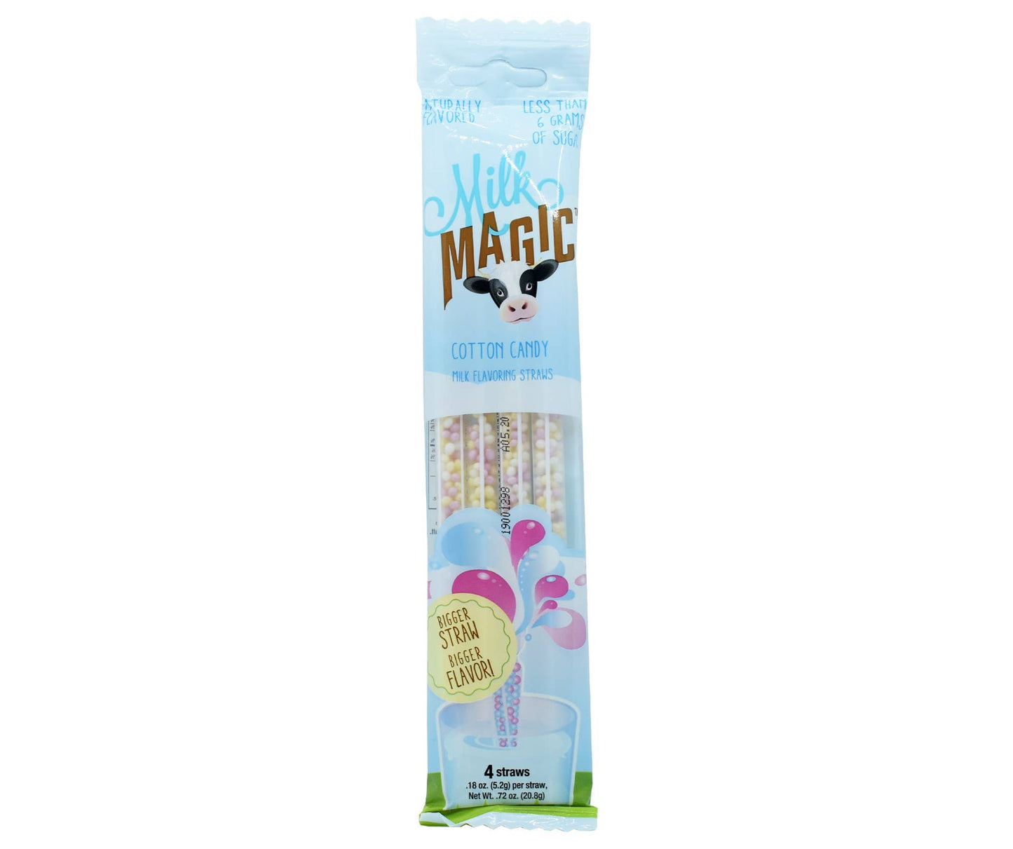 Milk Magic Cotton Candy Milk Flavoring Straws