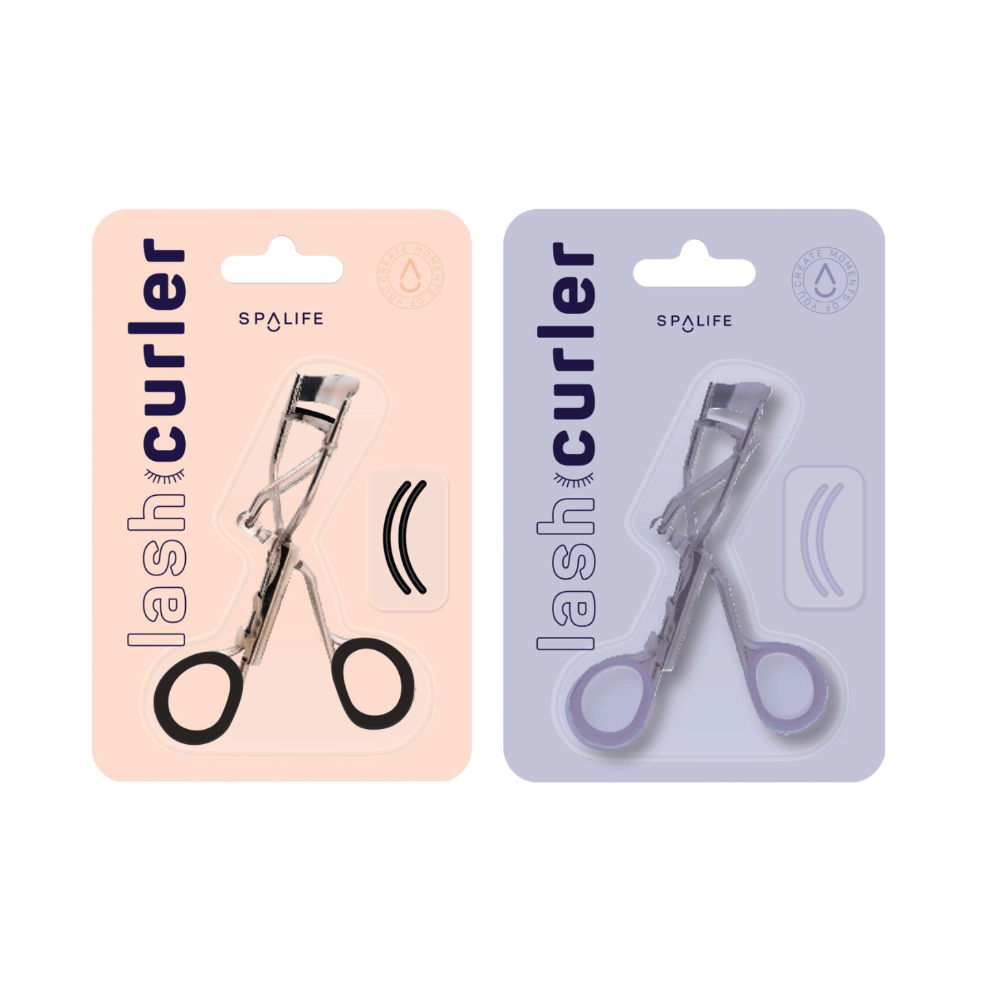SpaLife Eye Lash Curler - Pink or Purple: Purple