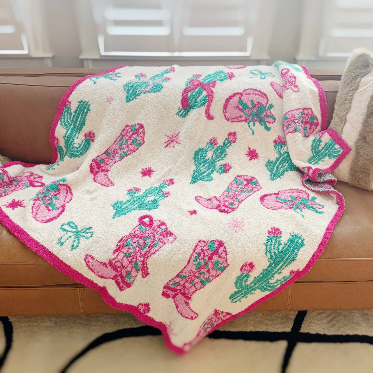 Western Whimsy Coziest Blanket