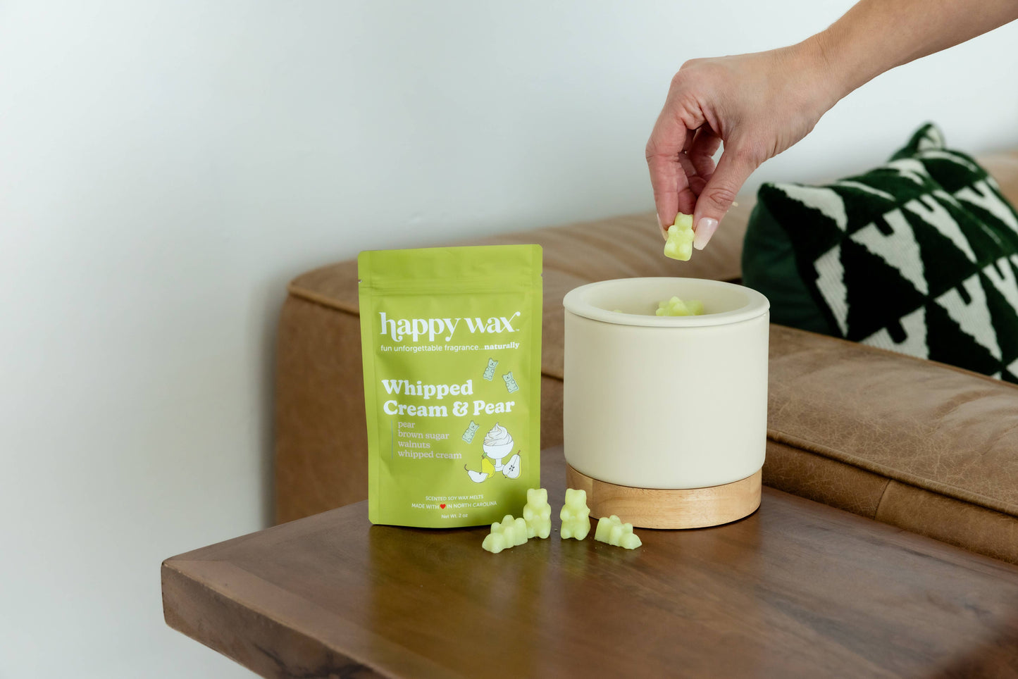 Whipped Cream & Pear Wax Melts - Sample Pouch (2 oz)