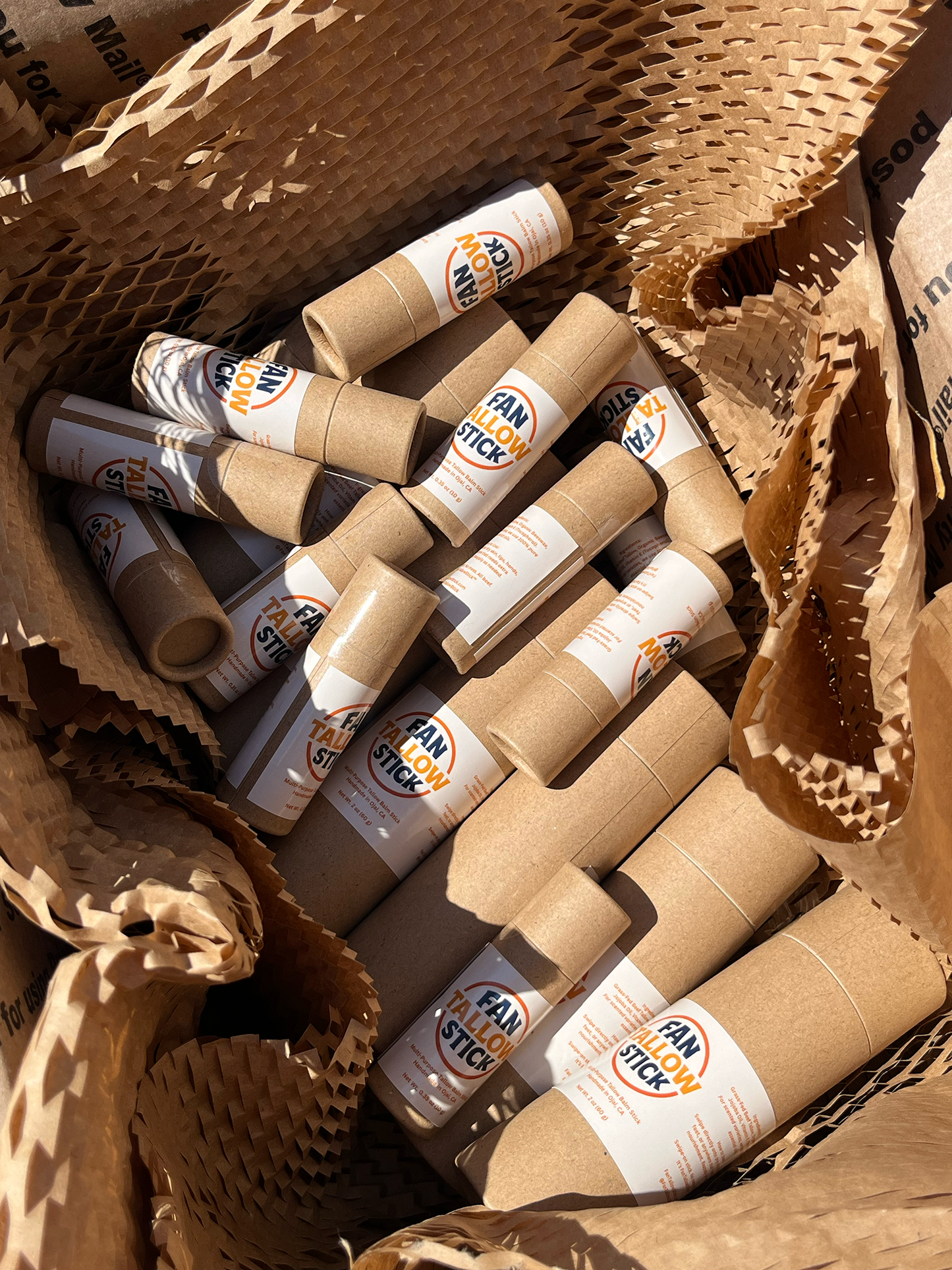 Mini FanTallowStick – Multi-Purpose Grass-Fed Tallow Balm