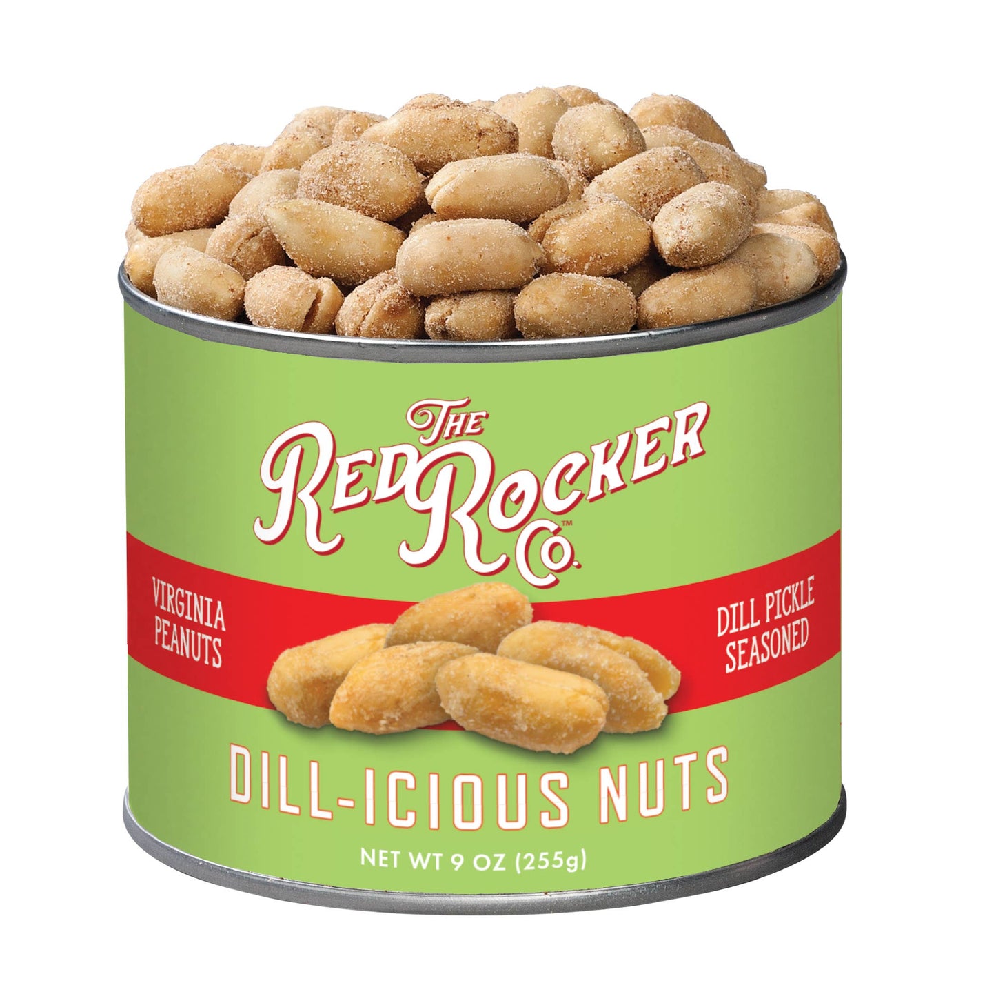 Red Rocker Dill-icious Nuts (Dill Pickle Seasoned)- 9 oz.
