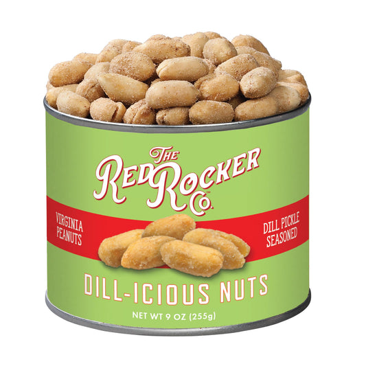 Red Rocker Dill-icious Nuts (Dill Pickle Seasoned)- 9 oz.