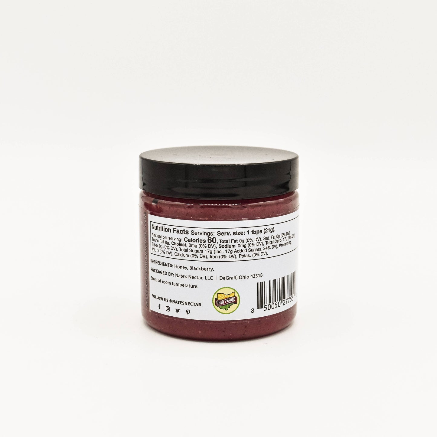Blackberry Creamed Honey