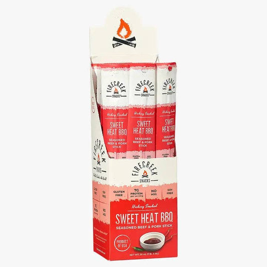 Sweet Heat BBQ Snack Stix (Box of 20 - 1oz ea.)