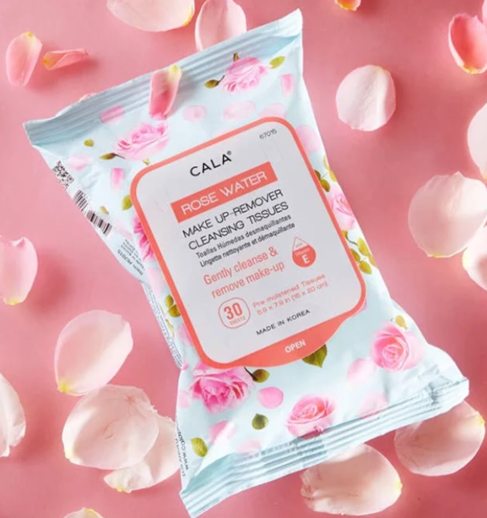 Cala Makeup Remover Wipes Tissue Cleanser: Aloe Vera