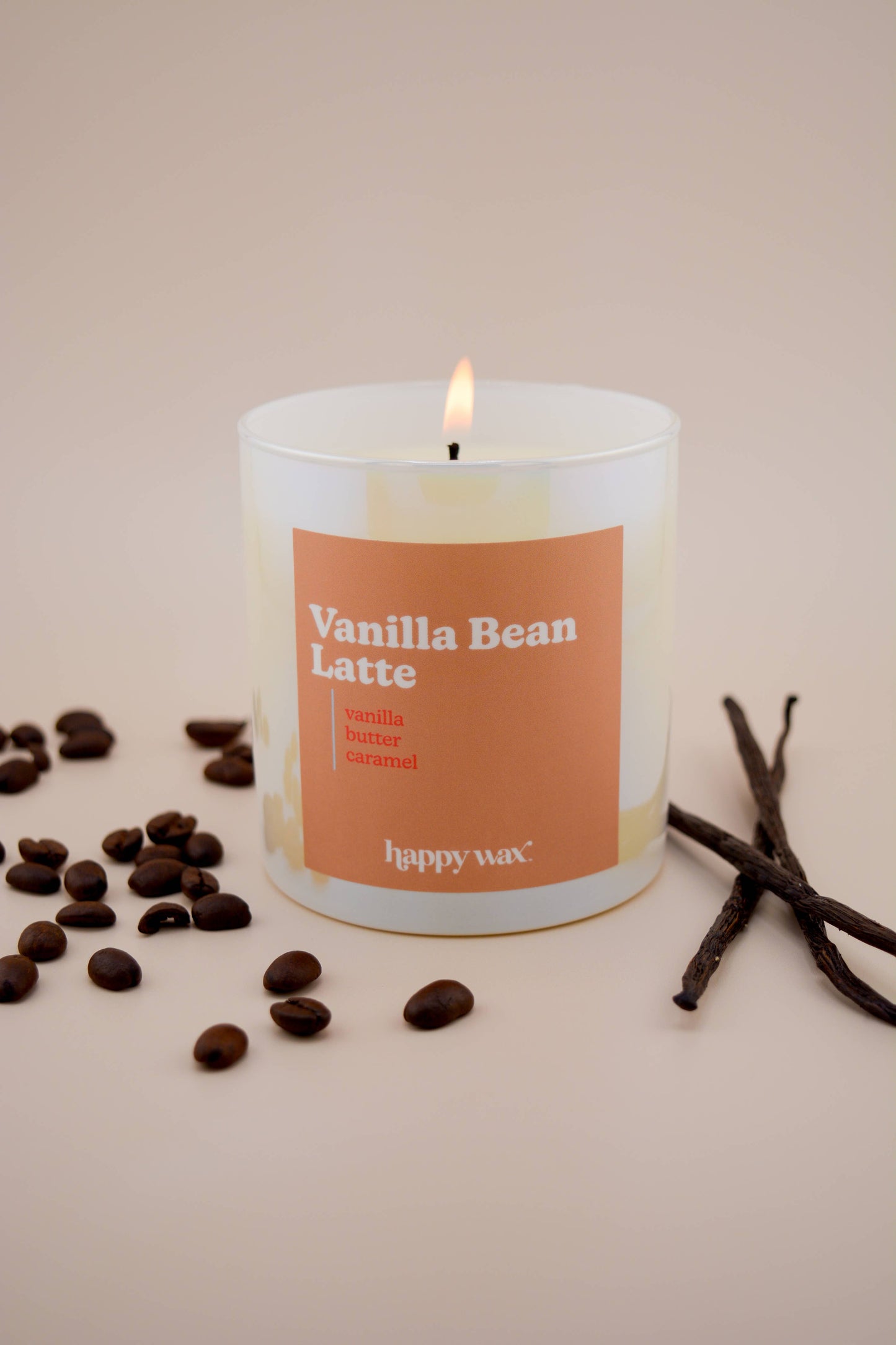Vanilla Bean Latte Single Wick Candle