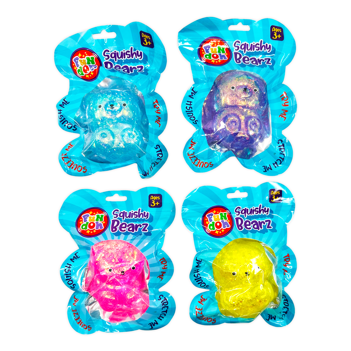 SO MUCH FUN SQUISH & SQUEEZE GUMMY BEAR TOY