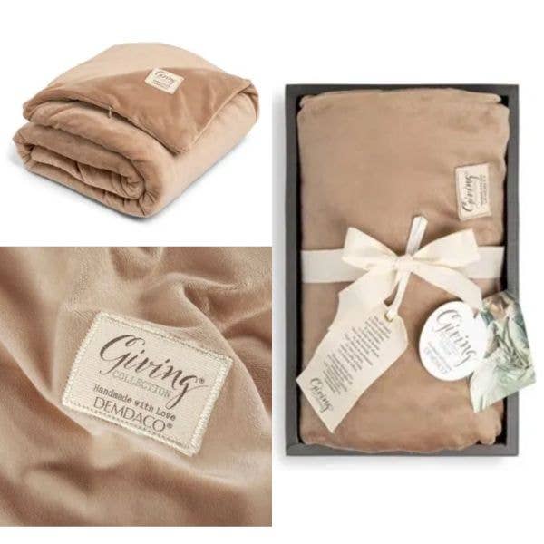 Demdaco Weighted Blankets - TAN - Premium Quality Collection