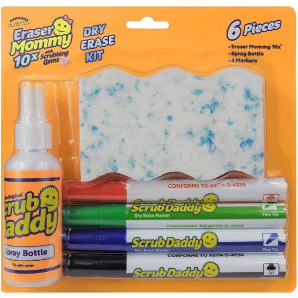 Scrub Daddy Set - Eraser Mommy #13090 - 10X Scrubbing Gems