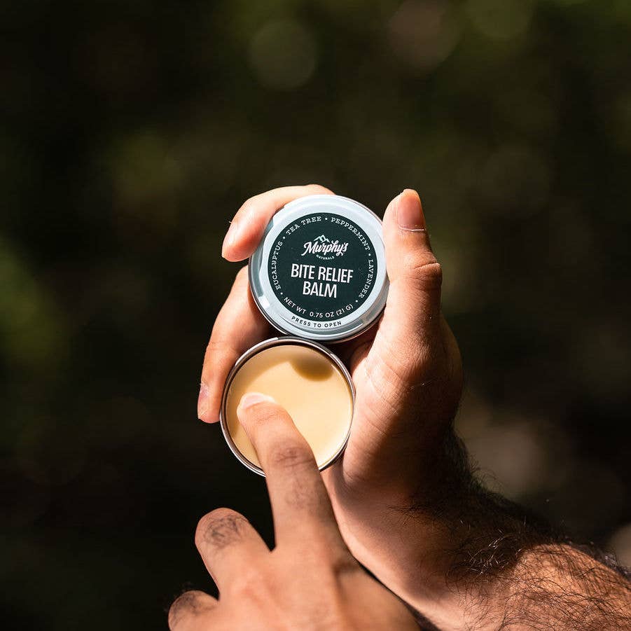 Bite Relief Soothing Balm Tin (0.75oz) - Display of 12