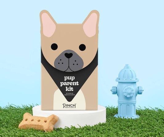 Pup Parent Kit | Bulldog Black | Dog Dad, Father's Day Gifts