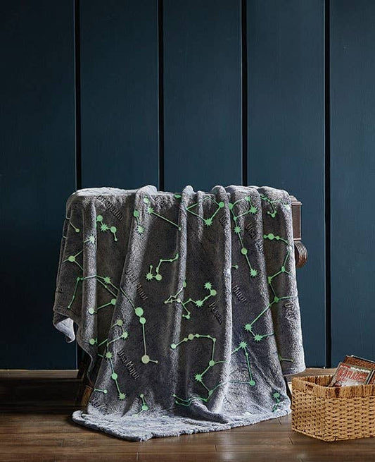 "Interstellar" Glow Throw Blanket 50"x60"