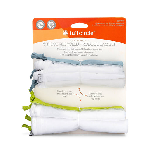 Goodie Bags 5-Piece Recycled Produce Bag Set