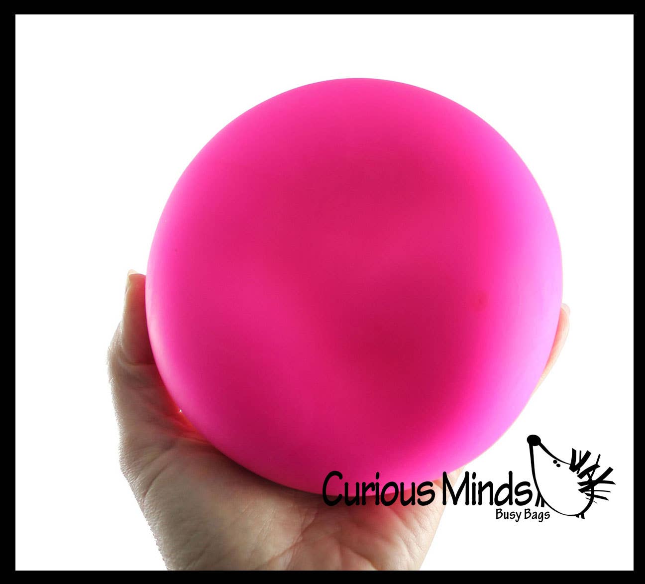 1 Jumbo 4" Doh Stress Stretch Ball - Moldable Pinch Poke Se