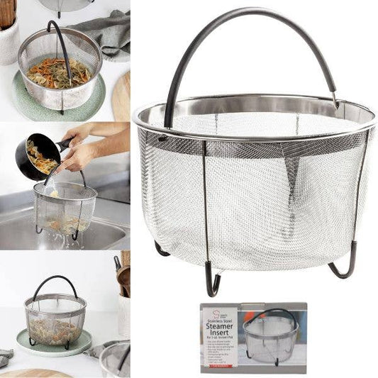 Chef's Star - CTR - Stainless Steel Steamer Insert For 3QT