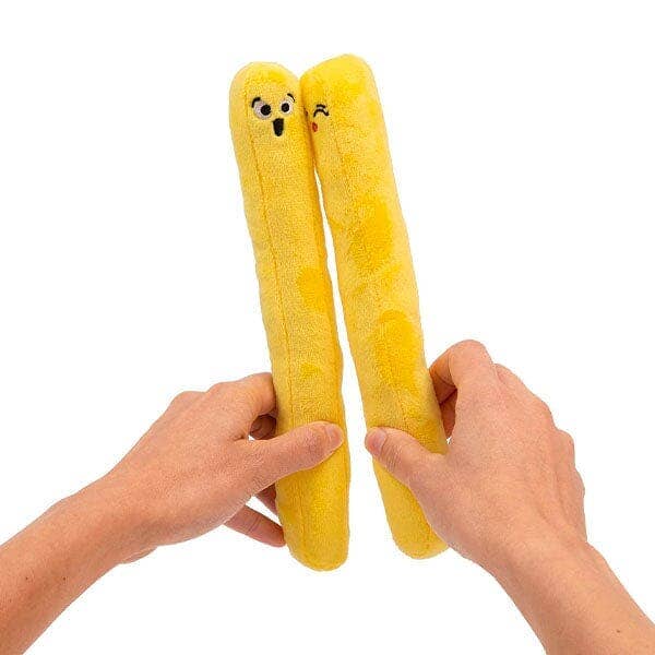 FoodieMoods: "Snuggle Fries" The Emotional Support French Fries 12" Novelty Plush Toy