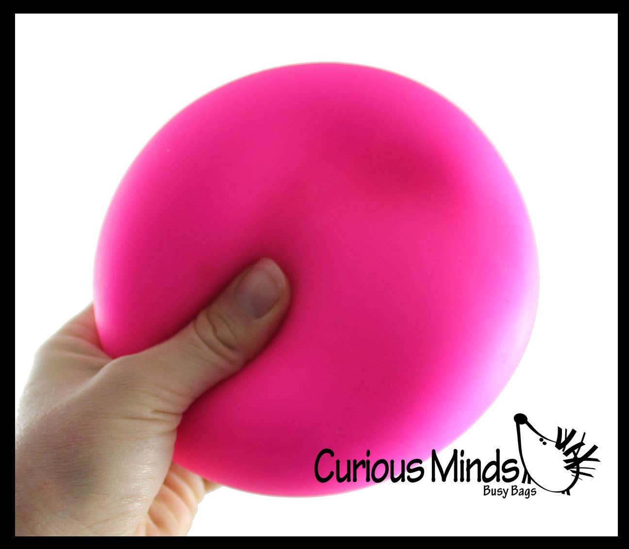 1 Jumbo 4" Doh Stress Stretch Ball - Moldable Pinch Poke Se